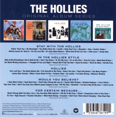 The Hollies (2014) Original Album Series (5CD)