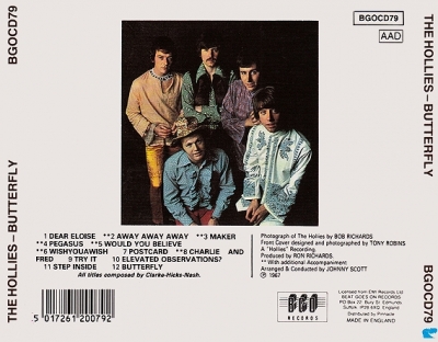 The Hollies (1967) "Butterfly"