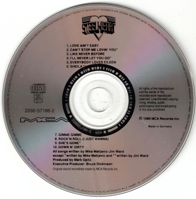 Steelheart - "Steelheart"  (1990)