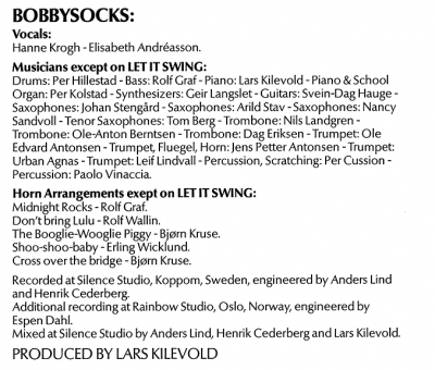 Bobbysocks! (1985) "Bobbysocks!"