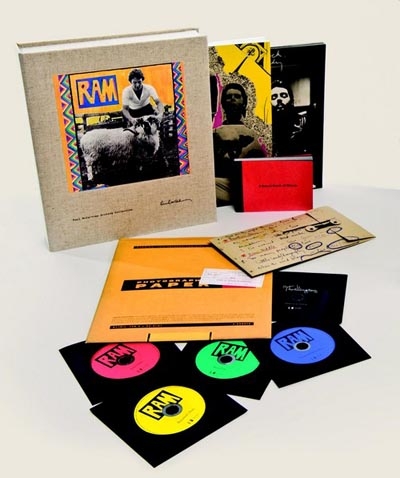 Paul & Linda McCartney - RAM (2012) [Remaster, 4CD+DVD Deluxe Edition, Hear Music, USA, HRM-33450-00]