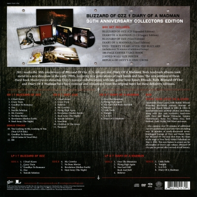Ozzy Osbourne - Blizzard Of Ozz | Diary Of A Madman (2011) [30th Anniversary Edition Box Set]