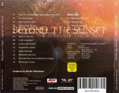 Blackmore's Night - Beyond The Sunset: The Romantic Collection (2004) [Box Set, Limited Edition]