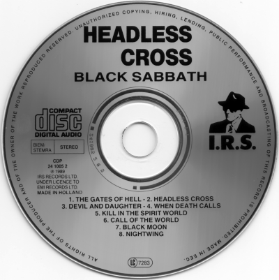 Black Sabbath - Headless Cross (1989)