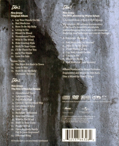 Bon Jovi - New Jersey (2014) (Super Deluxe Box Set) [CD+DVD-9]